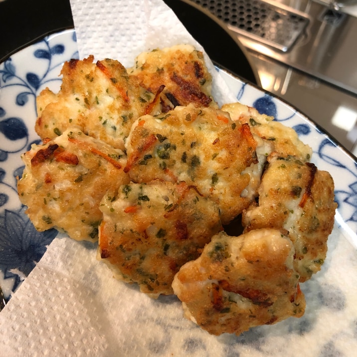 幼児食　カリっ！ふわっ！ささみと豆腐のナゲット